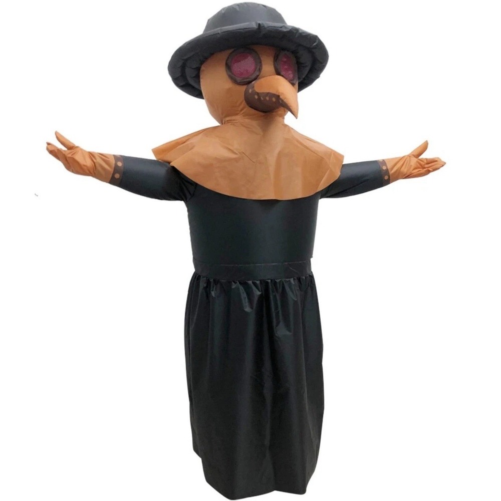 Mens Inflatable Bird Plague Doctor Costume Blow Up